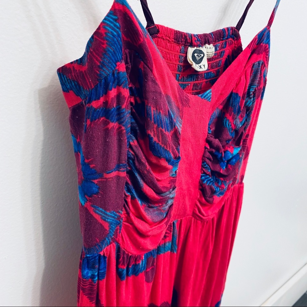 Roxy Pink Floral Sun Dress - Picture 5 of 11